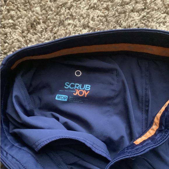 Scrub joy dark blue set Size M - Picture 5 of 8